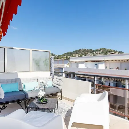 Xxl 2 Beds With Xxl Terrace Next To Martinez * Cannes