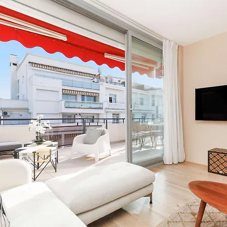 Xxl 2 Beds With Xxl Terrace Next To Martinez Lägenhet Cannes